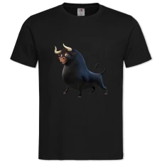 Футболка с принтом Фердинанд Классный Герой - 2XL черная