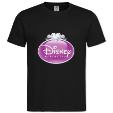 TDisney Princess Logo -shirt with Print Disney Princess Logo - 2XL black