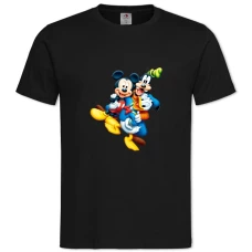 TDisney Heroes -shirt with Print Disney Heroes - 2XL black