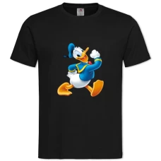 TDisney Donald Duck -shirt with Print Disney Donald Duck - 2XL black