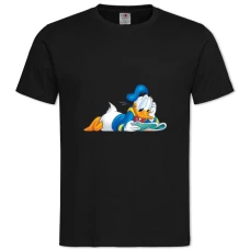 TDisney Donald Fauntleroy Duck -shirt with Print Disney Donald Fauntleroy Duck - 2XL black