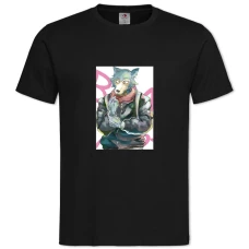 TBeastars Legoshi Art -shirt with Print Beastars Legoshi Art - 2XL black