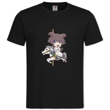 TBeastars Cute Hero -shirt with Print Beastars Cute Hero - 2XL black