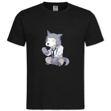 TBeastars Hero Legoshi -shirt with Print Beastars Hero Legoshi - 2XL black