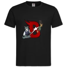 TBeastars Logo -shirt with Print Beastars Logo - 2XL black