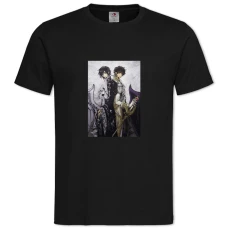TCode Geass Main Characters -shirt with Print Code Geass Main Characters - 2XL black