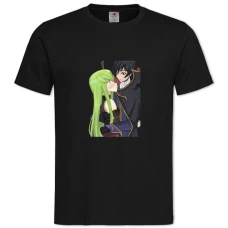 TCode Geass Love -shirt with Print Code Geass Love - 2XL black