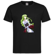 TCode Geass Cc Princess -shirt with Print Code Geass Cc Princess - 2XL black