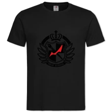 TDanganronpa Logo -shirt with Print Danganronpa Logo - 2XL black