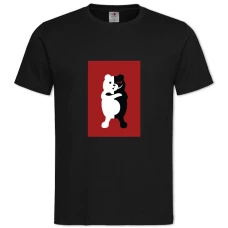 TDanganronpa Monokuma Hero -shirt with Print Danganronpa Monokuma Hero - 2XL black