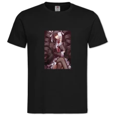 TDanganronpa Azart Version -shirt with Print Danganronpa Azart Version - 2XL black