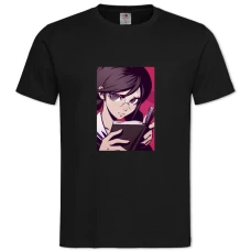 TDanganronpa Toko Fukawa -shirt with Print Danganronpa Toko Fukawa - 2XL black
