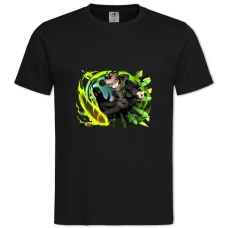 TDanganronpa Battle Hero -shirt with Print Danganronpa Battle Hero - 2XL black