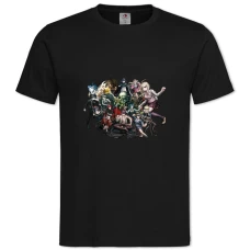 TDanganronpa Universe -shirt with Print Danganronpa Universe - 2XL black
