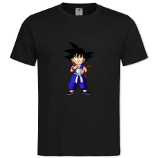 TDragon Ball Gokuu Son -shirt with Print Dragon Ball Gokuu Son - 2XL black