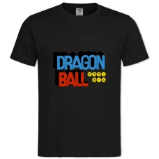 TDragon Ball Logo -shirt with Print Dragon Ball Logo - 2XL black