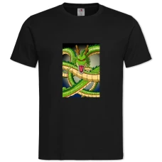 TDragon Ball Dragon Hero -shirt with Print Dragon Ball Dragon Hero - 2XL black
