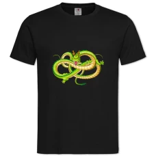 TDragon Ball Big Dragon -shirt with Print Dragon Ball Big Dragon - 2XL black