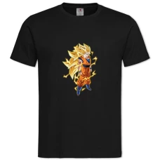 TDragon Ball Hero Power -shirt with Print Dragon Ball Hero Power - 2XL black