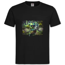 TDragon Ball Print -shirt with Print Dragon Ball Print - 2XL black