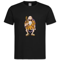 TDragon Ball Muten-Roshi -shirt with Print Dragon Ball Muten-Roshi - 2XL black