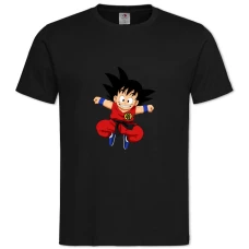 TDragon Ball Gokuu Character -shirt with Print Dragon Ball Gokuu Character - 2XL black