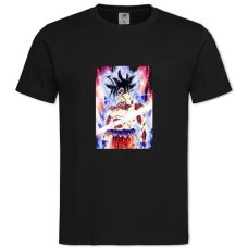 TDragon Ball Gokuu Power Hero -shirt with Print Dragon Ball Gokuu Power Hero - 2XL black