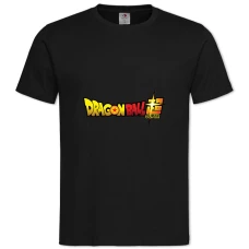 TDragon Ball Cute Logo -shirt with Print Dragon Ball Cute Logo - 2XL black