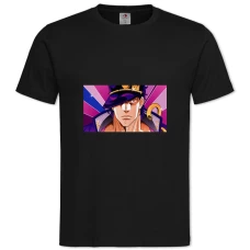 Футболка с принтом Джоджо Принт - 2XL черная