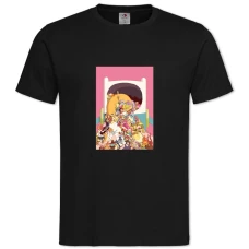 TAdventure Time Universe Heroes -shirt with Print Adventure Time Universe Heroes - 2XL black