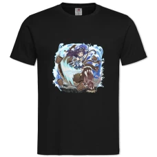 TSword Art Online Yuuki -shirt with Print Sword Art Online Yuuki - 2XL black
