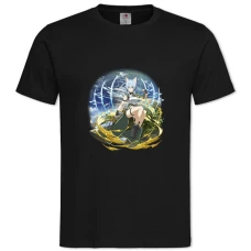 TSword Art Online Neko Hero -shirt with Print Sword Art Online Neko Hero - 2XL black