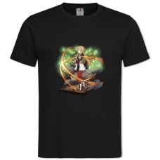 TSword Art Online Asuna Fighter -shirt with Print Sword Art Online Asuna Fighter - 2XL black