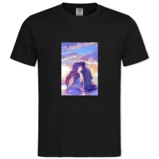 TSword Art Online Love -shirt with Print Sword Art Online Love - 2XL black