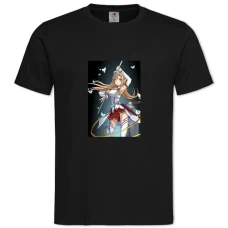 TSword Art Online Hero Asuna -shirt with Print Sword Art Online Hero Asuna - 2XL black