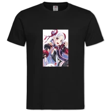 TSword Art Online Yuna -shirt with Print Sword Art Online Yuna - 2XL black