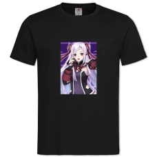 TSword Art Online Hero Yuna -shirt with Print Sword Art Online Hero Yuna - 2XL black