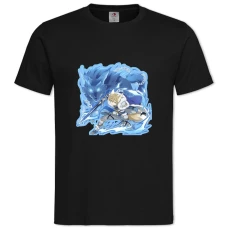 TSword Art Online Blue Print -shirt with Print Sword Art Online Blue Print - 2XL black