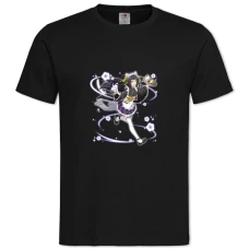 TSword Art Online Cutest Fighter -shirt with Print Sword Art Online Cutest Fighter - 2XL black