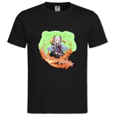 TSword Art Online Yuna Fighter -shirt with Print Sword Art Online Yuna Fighter - 2XL black