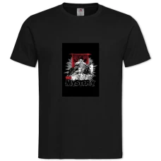 Футболка с принтом Берсерк Тайна - 2XL черная