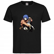 TEvangelion Rei With Penguin -shirt with Print Evangelion Rei With Penguin - 2XL black
