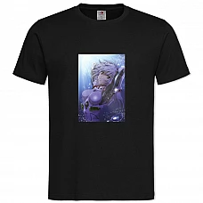 TEvangelion Swimming Rei Hero -shirt with Print Evangelion Swimming Rei Hero - 2XL black