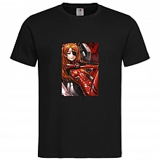 TEvangelion Asuka Hero -shirt with Print Evangelion Asuka Hero - 2XL black