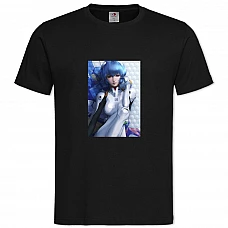 TEvangelion Realistic Rei -shirt with Print Evangelion Realistic Rei - 2XL black