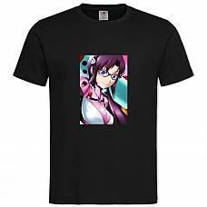 TEvangelion Mari Makinami Hero -shirt with Print Evangelion Mari Makinami Hero - 2XL black