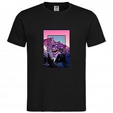 TEvangelion Cute Print -shirt with Print Evangelion Cute Print - 2XL black