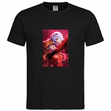 TEvangelion Realistic Girls -shirt with Print Evangelion Realistic Girls - 2XL black