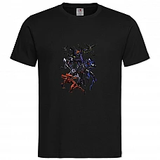 TEvangelion Creatures -shirt with Print Evangelion Creatures - 2XL black
