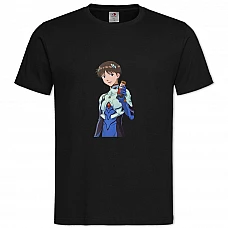 TEvangelion Shinji Hero -shirt with Print Evangelion Shinji Hero - 2XL black